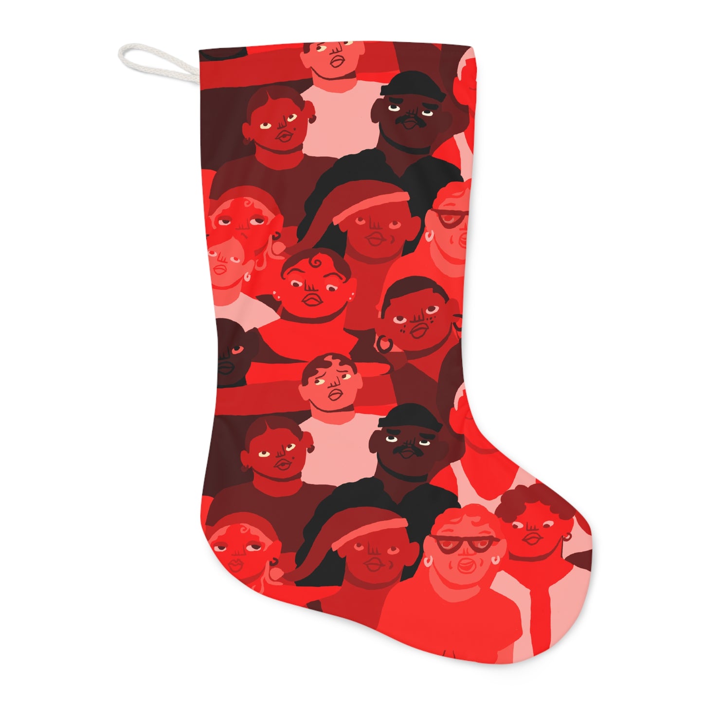 Waiting for Santa Stocking
