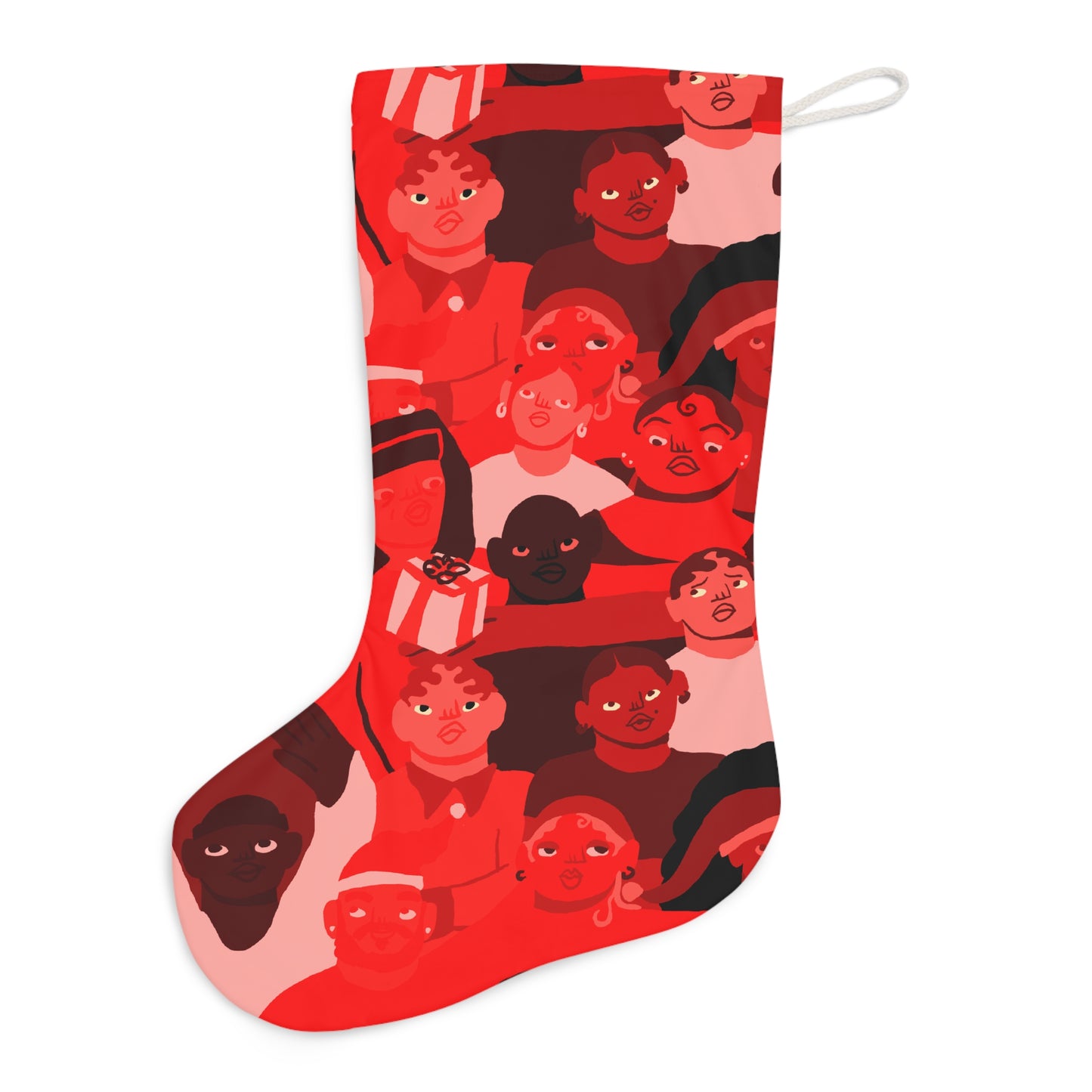 Waiting for Santa Stocking